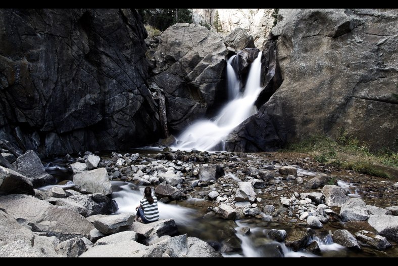 Boulder Falls Wide